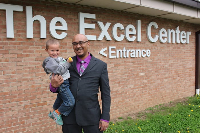 The Excel Center provides childcare for students