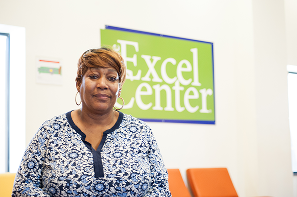 Brenda graduated from The Excel Center at the age of 46
