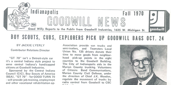 Goodwill News from 1970