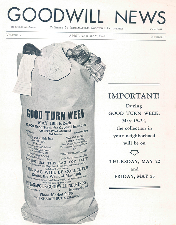 Goodwill News from 1947
