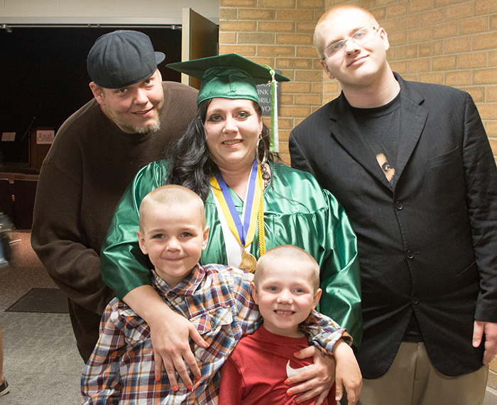 Heather has not only changed her own life course, but that of her family as well