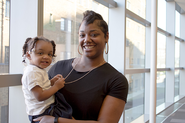 Taketria Reed is a graduate of nurse-family partnership