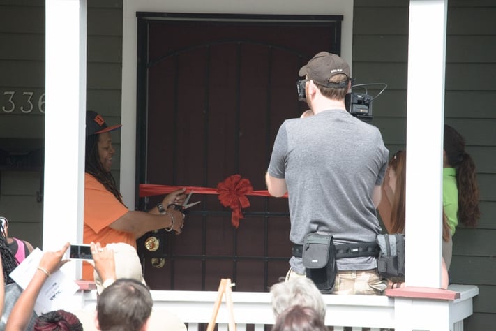 Verdell was excited to become a homeowner