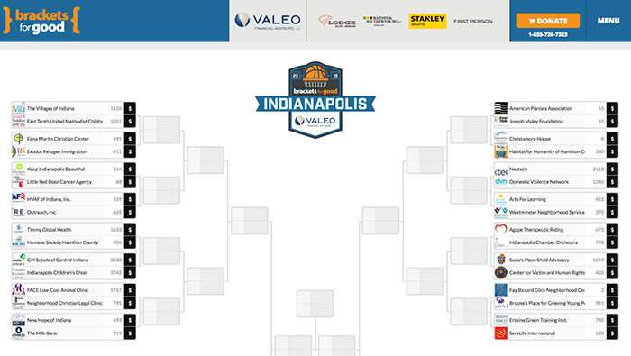 Goodwill Competes for $10,000 in Brackets for Good Tournament
