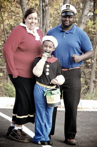 diy halloween costume Popeye