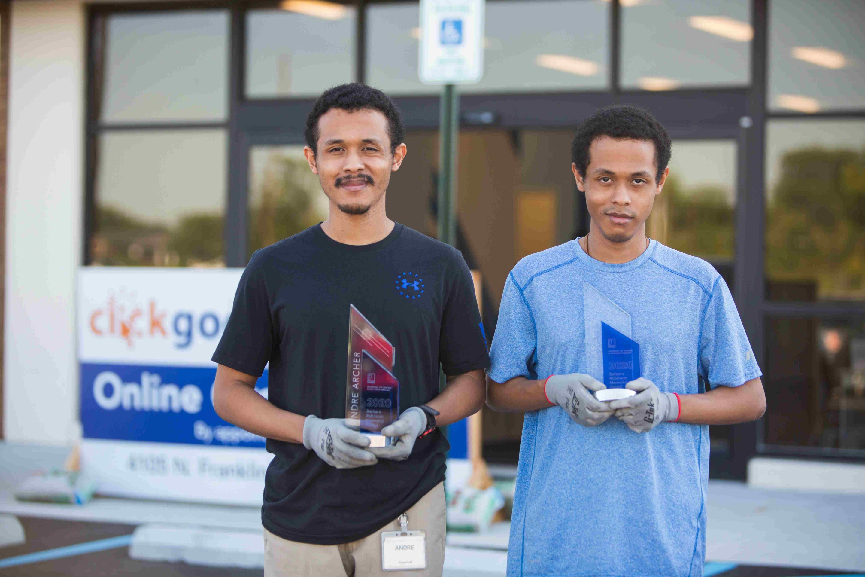 Twin Brothers Achieve Independence Through Employment at Goodwill
