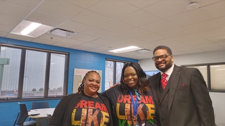 Clarksville Excel Center Dream Like King Week Tanya White Director with guest speakers photo
